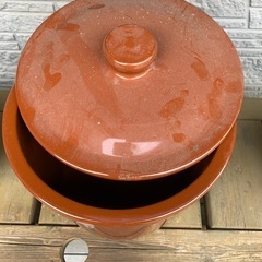 新品未使用 壺梅干し漬け物容器　カメの画像
