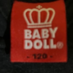 baby dollパーカーシャツ120㌢の画像