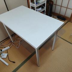 （取引中）IKEA リンモン＋オディリス 100x60cm テーブル