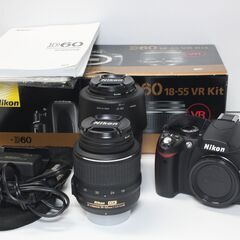 Nikon/D60/レンズ付き/デジタル一眼レフ ⑤