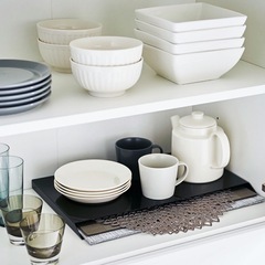 山崎実業 tower ランチョンマット収納の画像