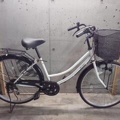 自転車中古　BELL FIRST　外装6段変速　鍵新品　ダイヤ2...