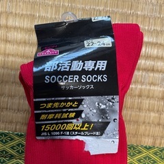 サッカーソックス22-24の画像
