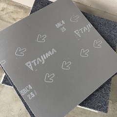 【35枚】タイルカーペット　50×50cm  タイルマット グレー　中古 の画像