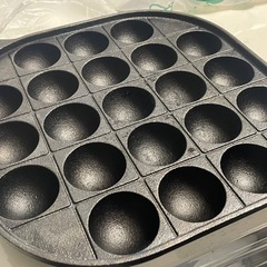 ガスコンロ用たこ焼きプレートの画像