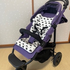 エアバギー　ブレーキ付　レインカバー付　の画像