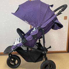 エアバギー　ブレーキ付　レインカバー付　