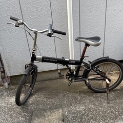 【再募集】22日までに取りに来ていただける方_折り畳み自転車