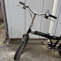 【再募集】22日までに取りに来ていただける方_折り畳み自転車の画像