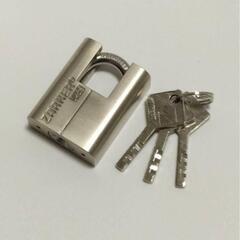 送料無料◆南京錠Zarker J45S ステンレススチール製 4個セットの画像