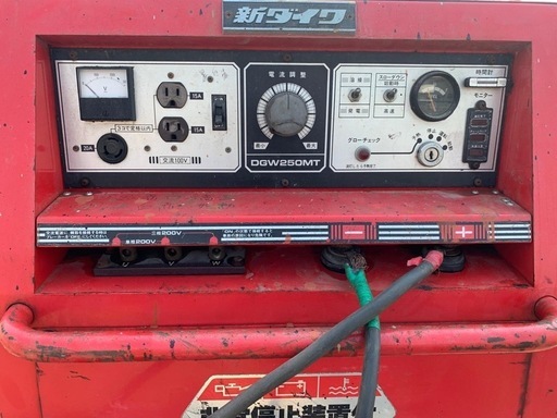 新ダイワ工業  エンジン発電機兼用溶接機