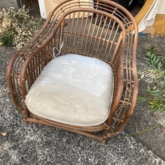籐家具　椅子　和風