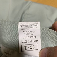未使用！ジーベック 秋冬用カーゴパンツ ウエスト85cmの画像