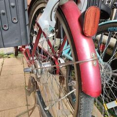 子乗せ自転車の画像