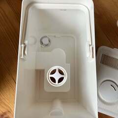 Franc francグランデ 上部給水型ハイブリッド式加湿器 5.5L ホワイトの画像