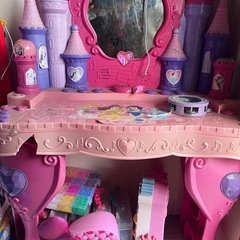 ディズニープリンセス キーボード ドレッサーの画像