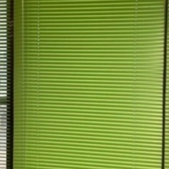 アルミ製ブラインド④　日本製　タチカワ　幅85㎝　操作棒左側