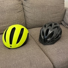 ロードバイク  ヘルメット2個の画像