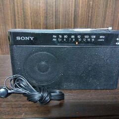 SONY製AM-FMラジオ
