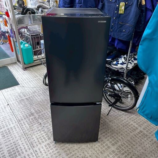 6/24アイリスオーヤマ 冷蔵庫 IRSN-15A-B 2021年製 154L