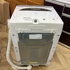 0266 TOSHIBA 2019年製 洗濯機 7㎏ ※ドア部破損の為大特価の画像