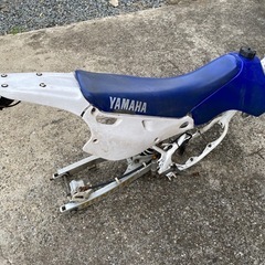 YAMAHA YZ80 フレーム、スイングアーム、ショック、タンク等   モトクロスの画像
