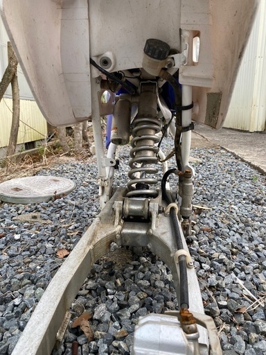 YAMAHA YZ80 フレーム、スイングアーム、ショック、タンク等   モトクロス YAMAHA YZ80 フレーム、スイングアーム、ショック、タンク等