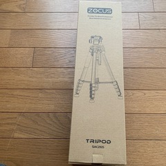 ZOCUS 三脚 リモコン付き 全高188cm 脚径26mm 5段階式 3Way雲台 水準器 クイックシュー式 アルミ製 スマホホルダー キャリングバッグ付き 一眼レフ ビデオ カメラ スマホ対応の画像