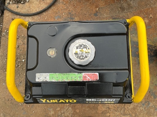 整備・塗装済 インバーター発電機 YUKATO BS30Xi エンジン回転波あり