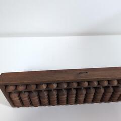 レトロな五つ玉そろばんの画像