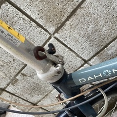 ジャンク折りたたみ自転車DAHON 差し上げます の画像