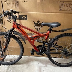 ダブルショック マウンテンバイクの画像