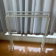 バスタオル掛け　スリム　ラック