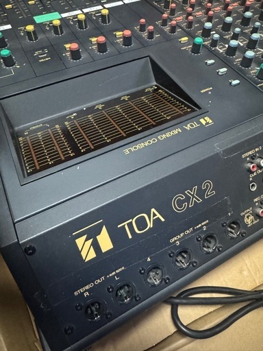 TOA CX2 ミキシングコンソール動作問題なし商品説明に詳しく記載
