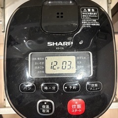 SHARP炊飯器ks-c5lの画像