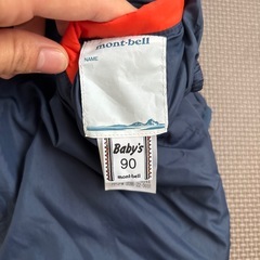 mont-bell 90サイズ ネイビー ウォームパンツの画像