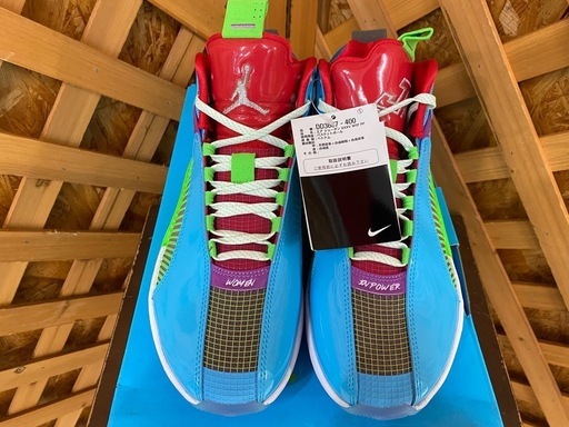 【愛品館江戸川店】ナイキ エア ジョーダン 35 ウォーマン イン パワー PF ブルー フューリー SIZE25.5CM 未使用品 スニーカーID:107-051260-007