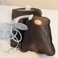 (中古) 充電式湯たんぽ（足入れタイプ・ブラウン）【楽天1位】