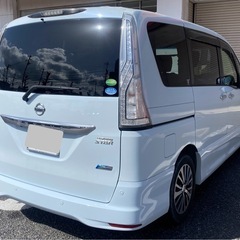 日産セレナ ハイウェイスター Vセレクション+Safety S-HYBRID アドバンスドセーフティ パッケージ年式 H27.1車検:令和8年1月 距離 80600km 375000円。 の画像