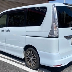 日産セレナ ハイウェイスター Vセレクション+Safety S-HYBRID アドバンスドセーフティ パッケージ年式 H27.1車検:令和8年1月 距離 80600km 375000円。 の画像