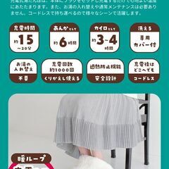 (中古) 充電式湯たんぽ（足入れタイプ・アイボリー）【楽天1位】の画像