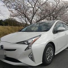 車検とりたて 本革シート 最上級グレードトヨタ プリウス Aプレ...