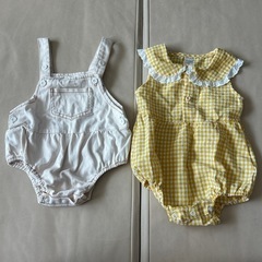 シーイン　SHEIN ロンパース　6〜9month 夏　ベビーの画像