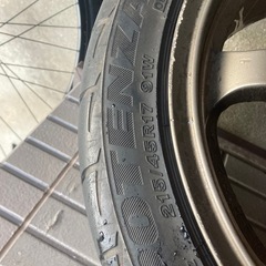 A-TECH 17インチ　PCD100　スポーツタイヤ　アルミ4本セットの画像