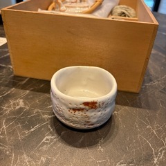 志野焼き　湯呑みセットの画像