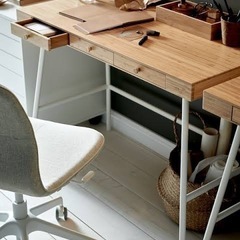 IKEA リルオーセン　デスクの画像