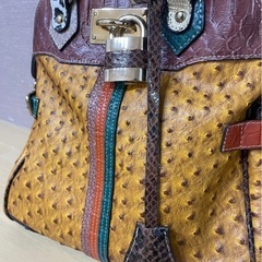 ハンドバック　一点物　韓国の画像