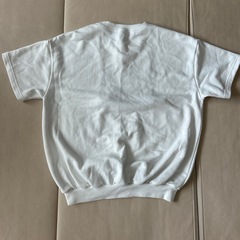 ディスコート　スウェッT Tシャツ　半袖　白　ホワイト　フリーサイズの画像
