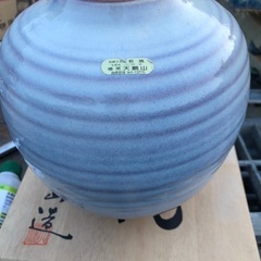 萩焼花瓶の画像