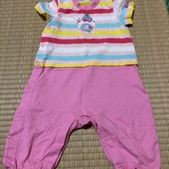 80センチミキハウス洋服セットの画像